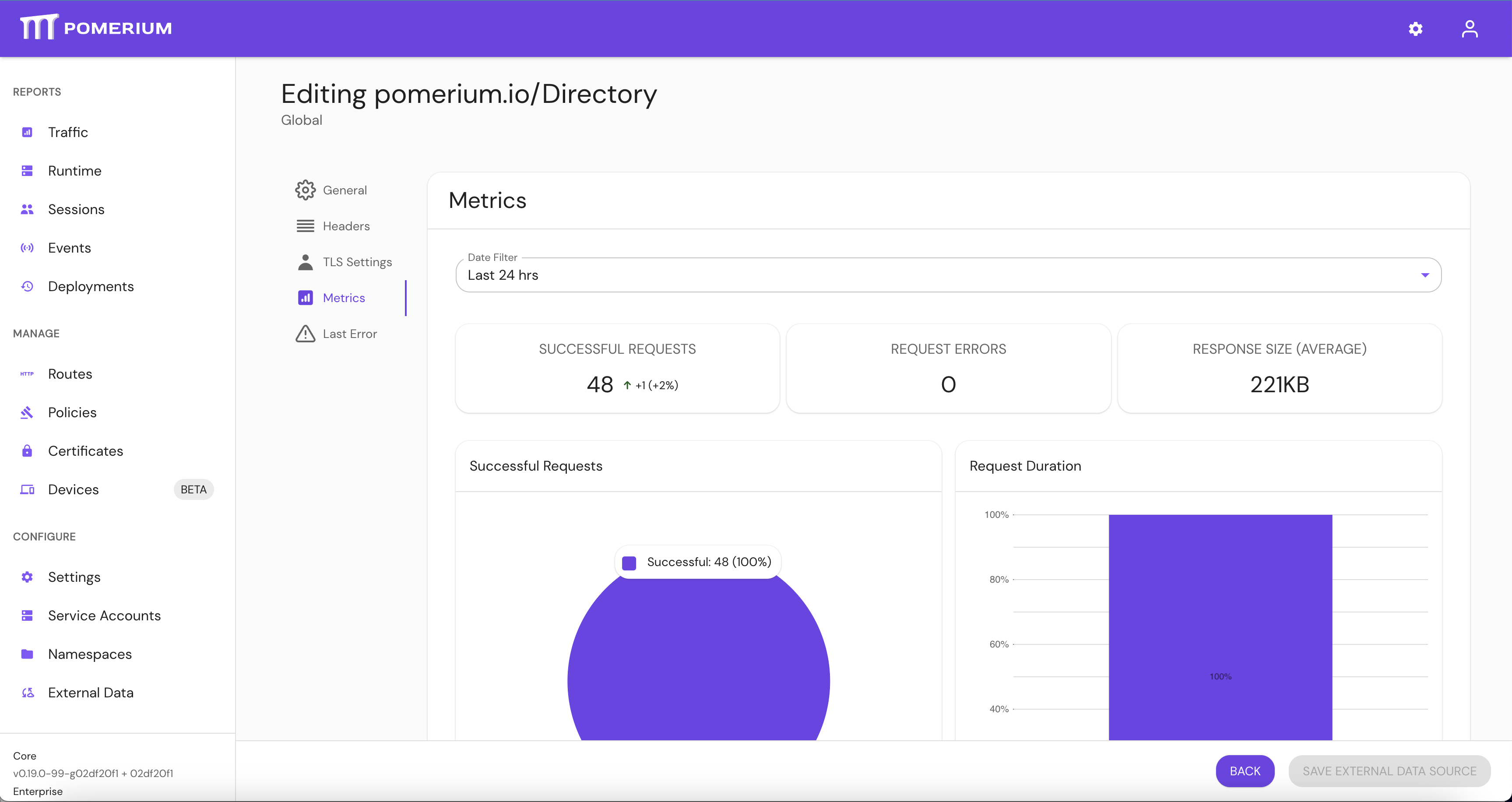 External Data Source in Pomerium Enterprise